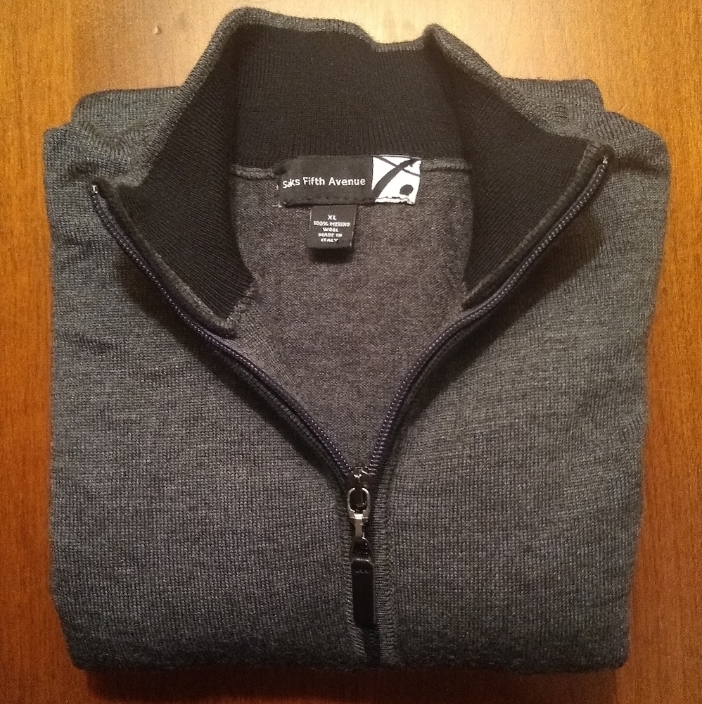 Saks Fifth Ave Merino Pull over